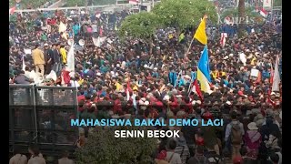 Mahasiswa Bakal Demo Lagi Senin, 30 September 2019