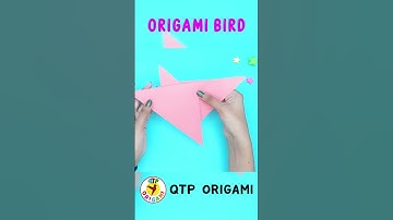Easy ORIGAMI Bird - Fun & Easy Origami #18 origami How to Make Bird #origami #papercraft