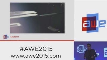 Kayvan Mirza (Optinvent) ORA-X announcement at AWE 2015 Press Conference