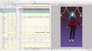 Live2D Rigging/TikTok Hip Sway Challenge [Hai Phút Hơn]