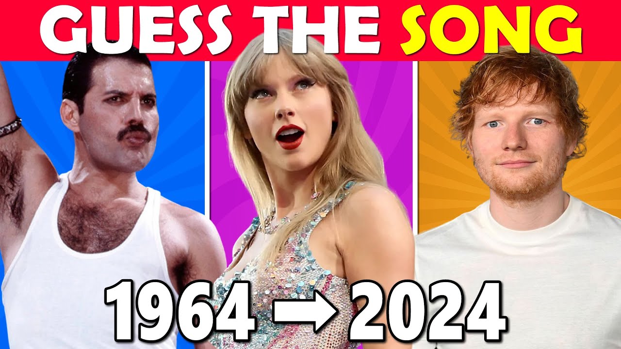 Guess the Song Music Quiz  One Song per Year 1964 2024