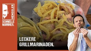 Schnelles Leckere Grillmarinaden Rezept von Steffen Henssler