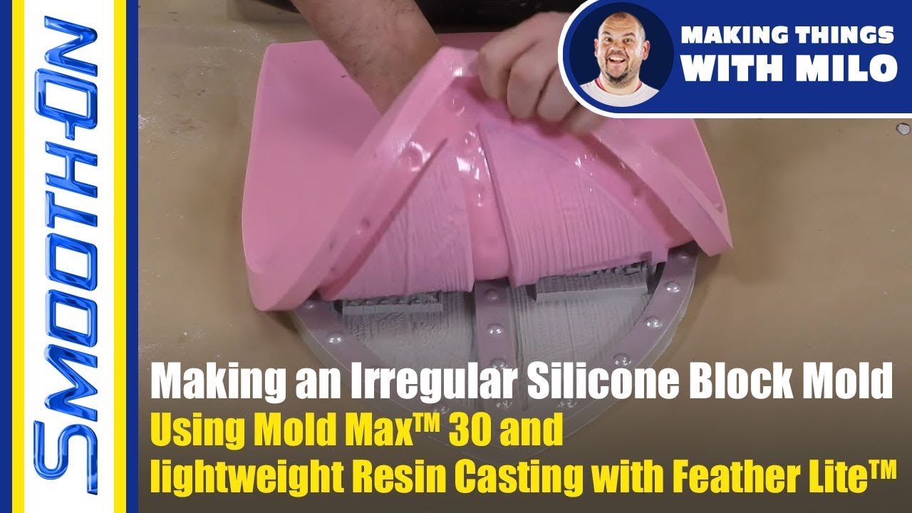 How To Make a Silicone Block Mold of an Irregularly Shaped Model