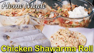 Home Made Chicken Shawarma Roll | Very Tasty Very Yummy | Jabbar Bhai