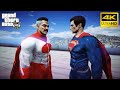 GTA 5 - Superman VS Omni-Man