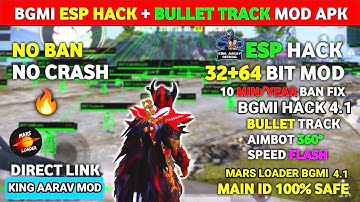 BGMI HACK 4.1 | BGMI 4.1 MOD APK | BGMI ESP HACK | BGMI NEW HACK TODAY | HOW TO HACK BGMI HACK
