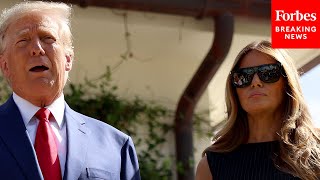 Trump Discusses Wife Melania In 2024 Presidential Announcement