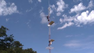 Colocando Antena na Torre de Internet