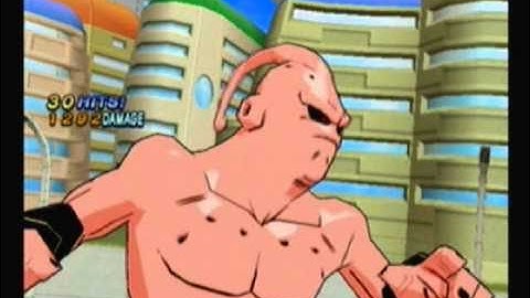 DBZ Infinite World: Super Buu (me) vs. Dabura (CPU)