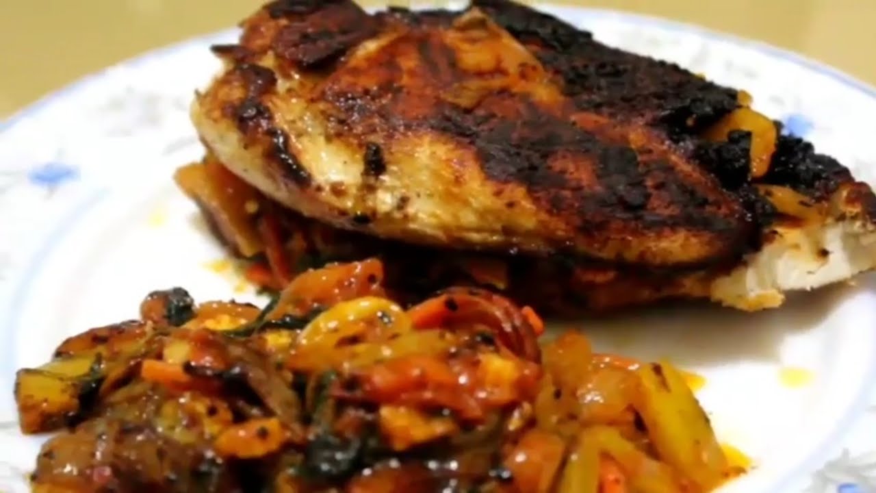 How to make Fajita stuffed chicken🍱 - YouTube