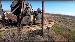 Lufkin Jack Shaft Replacement on 100 Year Old Oil Well
