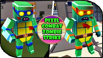 Pixel Combat: Zombie Strike - NEW LOCATION - Sewerage | Gameplay Part 12 - Version 3.9.7.