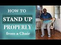 How to get up from a chairquick tip and progressions