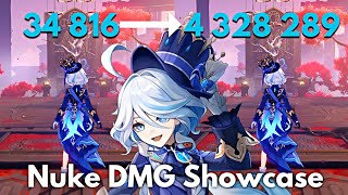 C6 Furina 4.5M Nuke Showcase Genshin Impact Resimi