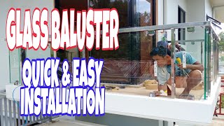 PAANO MAG INSTALL NG TEMPERED GLASS BALUSTER