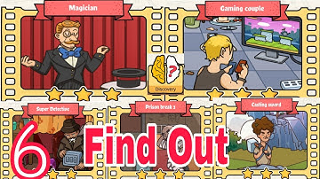 Find Out-Discovery|Magician, Gaming Couple, Super Detective, Prison Break 2, Casting Sword|GWorld