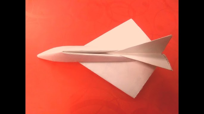 How To Make A Paper Plane, How To Make A Jet Paper Airplane (Diamondback) -  Youtube