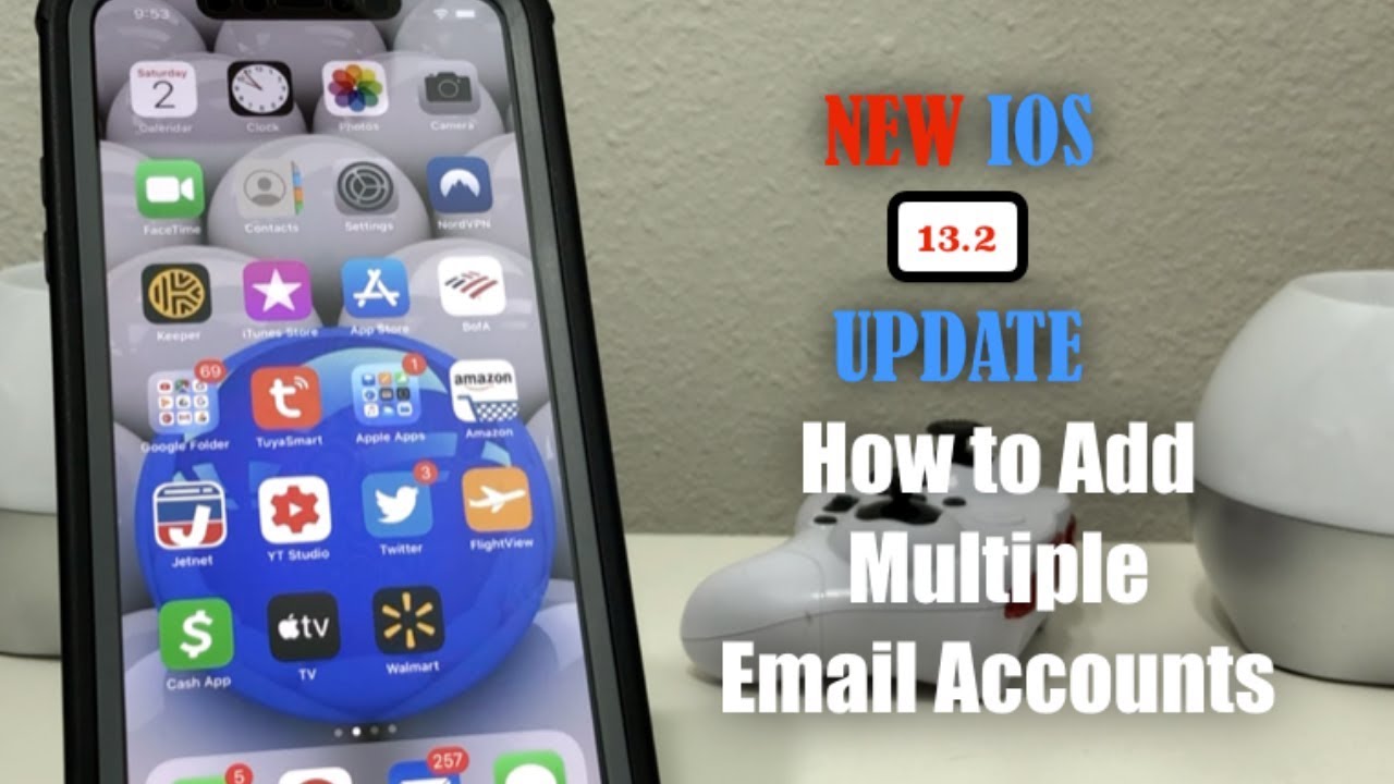 How to add multiple email accounts on iphone 11