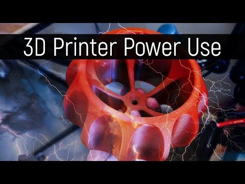 How much power do 3D Printers use?