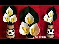 How to Make Calla Lily Flowers! Aranjament floral din cale! Vaza din carton si cale din fetru!