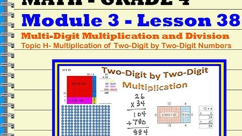 Grade 4 Mod 3 Lesson 38