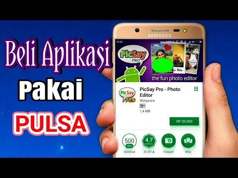 Cara Menambahkan Metode Pembayaran Telkomsel di Play Store. 