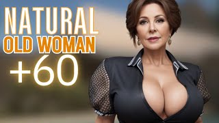 Natural Older Women Over 60💄Fashion Tips Review