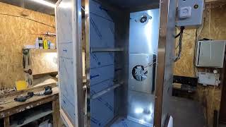 Коптильный шкаф из нержавейки (ss220l)