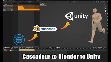 Animation tutorial for game dev Part 4 - Cascadeur to Blender to Unity / Nonlinear Animation