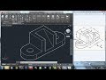 Belajar AutoCAD gambar 3dimensi #7 teknik mesin