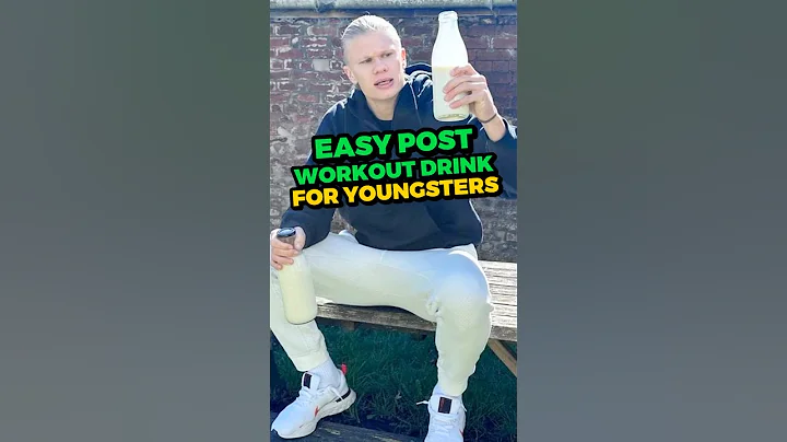 Easy Post Workout Drink for Youngsters #shorts