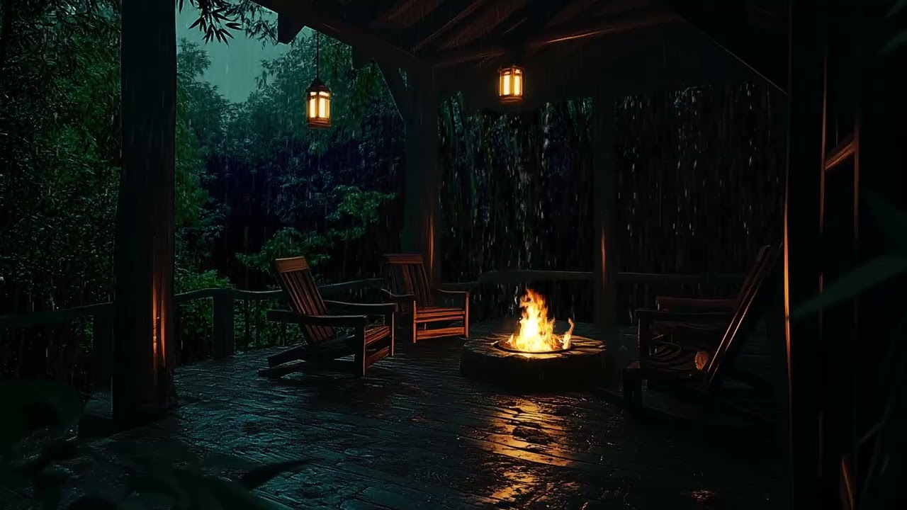 Rainforest Thunder Immersion | Binaural Sleep Audio for Mental Clarity and Deep Anxiety Relief