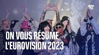 Victoire de la Suède, geste surprenant de La Zarra... On vous résume l'Eurovision 2023 en 1 minute