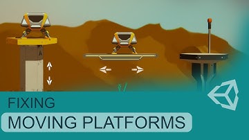 Fixing moving platforms | Unity