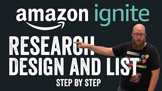 Amazon Ignite How To Research Design and List