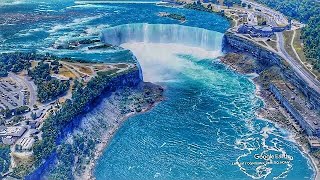 Niagara Falls Drone View || Niagara Falls || Google Earth