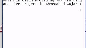 PHP Training Ahmedabad |  PHP Project Training Ahmedabad Gujarat