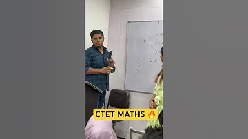 CTET MATHS by Ayush Sir🔥#shortsvideo #shorts #ctet2023 #ctetmaths #mathsbyayushsir #viralvideo