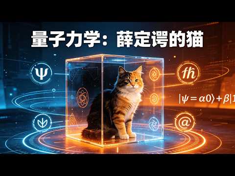 科普：薛定谔的猫与量子叠加态。#量子力学  #薛定谔的猫 #量子叠加态 #观察者效应