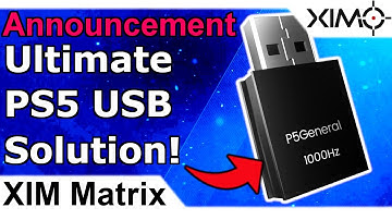Ultimate PS5 USB Solution - P5General for XIM Matrix, Cronus Zen, ReaSnow - Remote Play Alternative