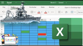 Create a Battleships-style game in Excel - Pupil Video Activity screenshot 2