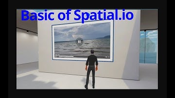 การใช้งานเบื้องต้นของ Spatial.io  METAVERSE