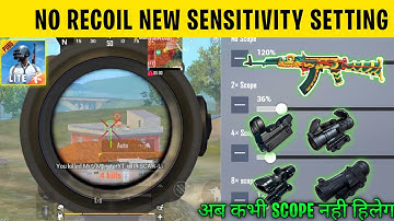 Best Sensitivity Setting For Become A Pro Easy In Pubg Mobile Lite  2022 |   Sensitivity Settings