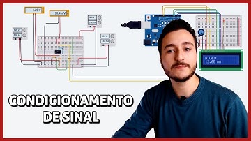 CONDICIONAMENTO DE SINAL | AMPLIFICADOR OPERACIONAL | PSIM & TINKERCAD