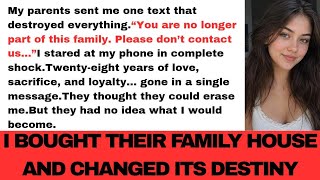 My Parents Texted “You’re No Longer Family”… So I Did This