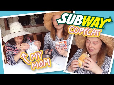 Subway's Seafood Sensation COPYCAT || Meet My Mom!