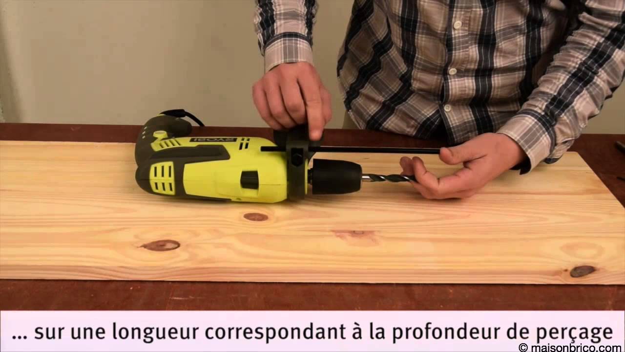 Comment bien percer droit dans le bois (DIY : How to drill straight through  wood) – L'Atelier Bricolage d'un Compagnon du Bois