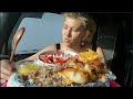 Я плакала от бессилия, трудно быть дальнобойщиком, MUKBANG- Гречка Шашлык Салат,Ланч с ЛВ, 60