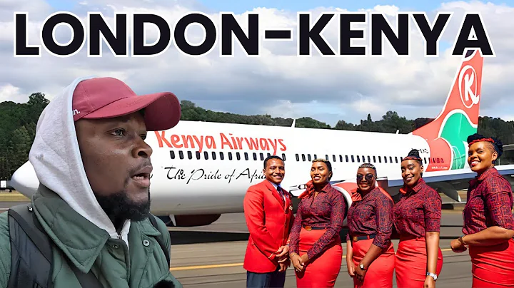 Flying to Kenya on Kenya Airways | My First Experience on The Pride of Africa 🇰🇪 