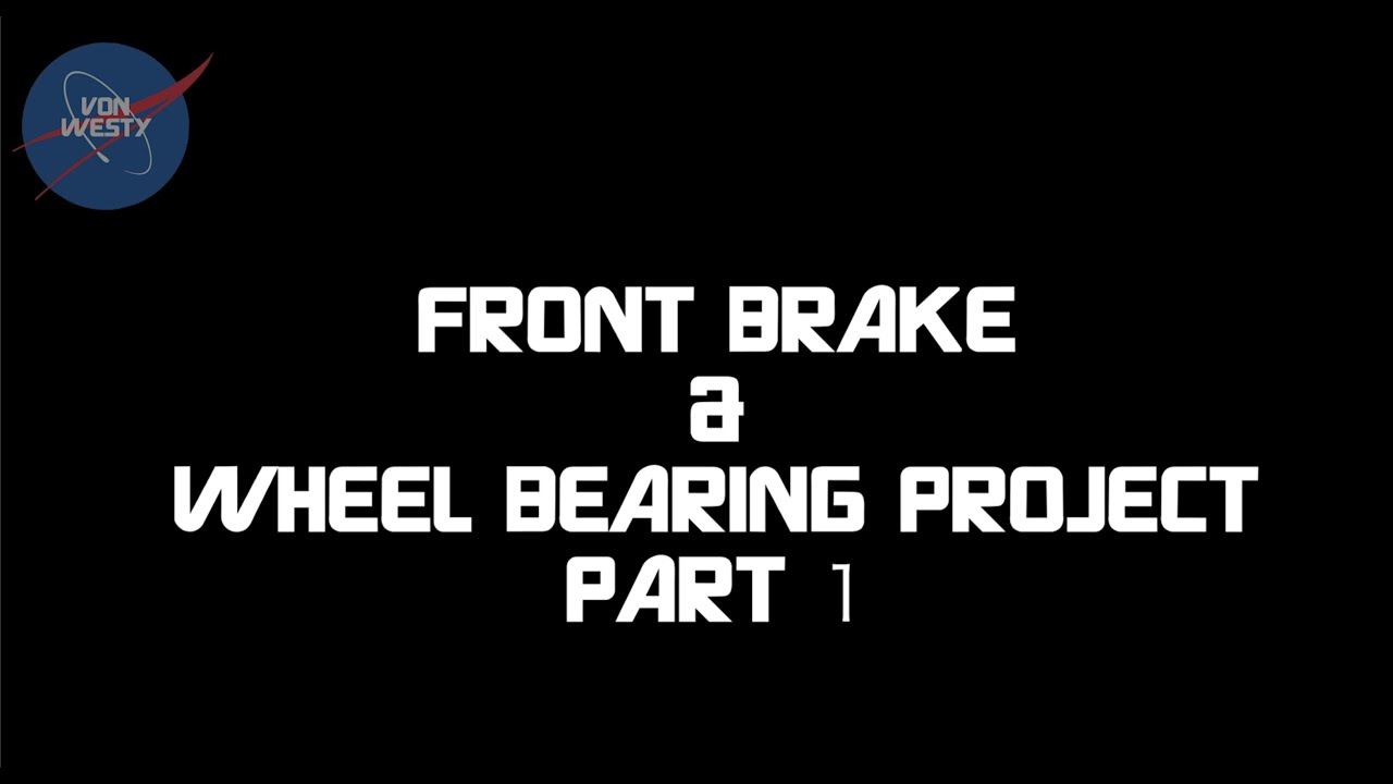 Vanagon Front Brakes & Wheel Bearing Project Part 1 YouTube